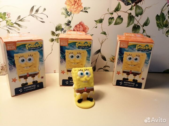 Фигурки Sweet box Spanch Bob