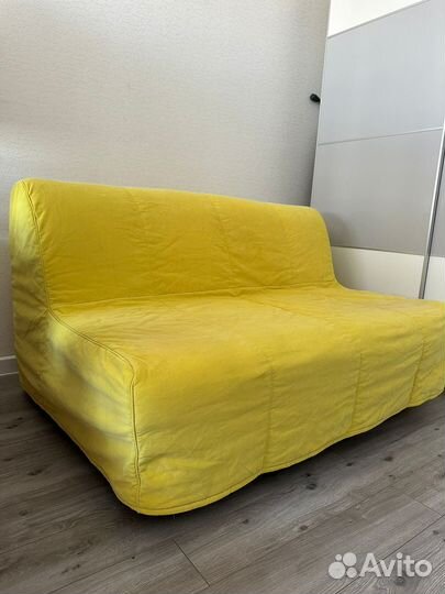 Чехол на 2 местный диван Ликселе икея