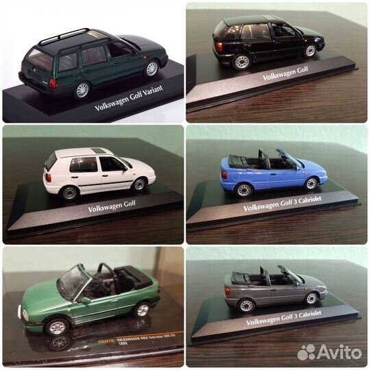 Volkswagen (Schuco Minichamps Norev Altaya) 1/43