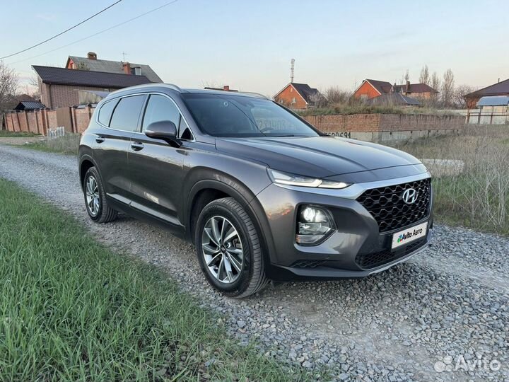 Hyundai Santa Fe 2.0 AT, 2019, 90 277 км