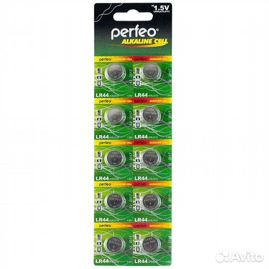 Батарейка LR44 Perfeo Alkaline