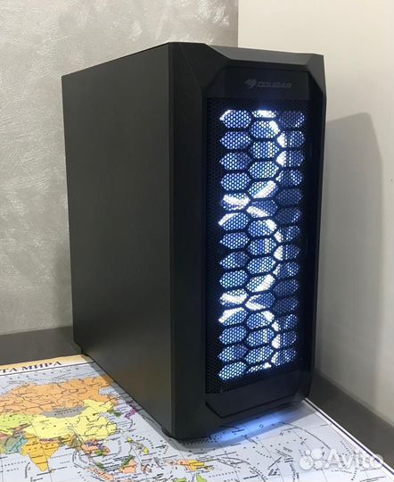 Игровой компьютер Core i3-8100, GTX1070Ti 8gb, 16G