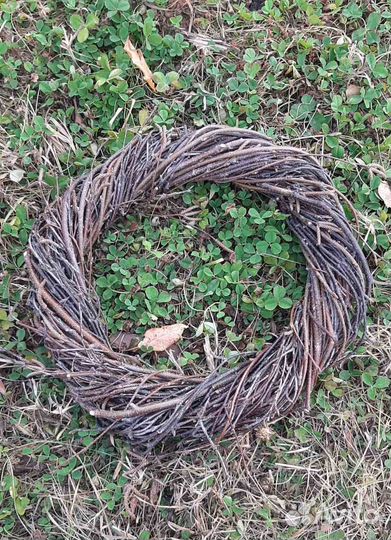Основа для венка из березовых веток (венок) d- 40