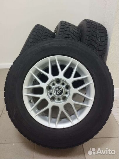 Литые диски R15 BBS + резина зимняя 205/70 R15