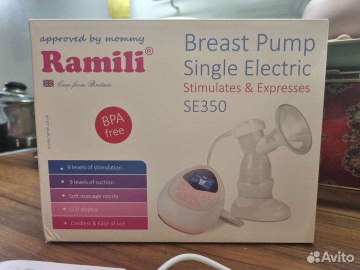 Молокоотсос электрический ramili se350