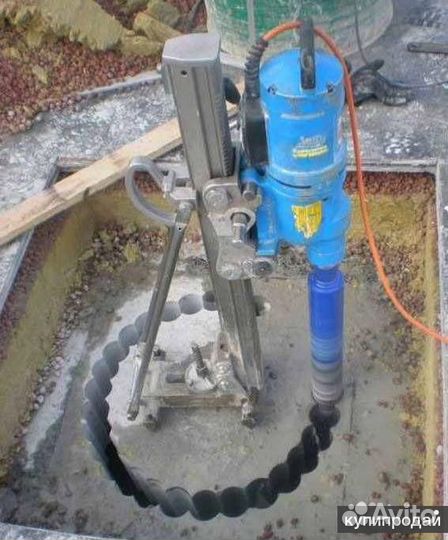 Алмазное сверление, алмазная резка