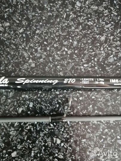 Спининг Kola 270 тест 10-40 г производство Корея