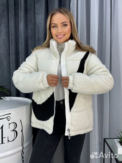 Куртки Барашка Осень Зима Женские