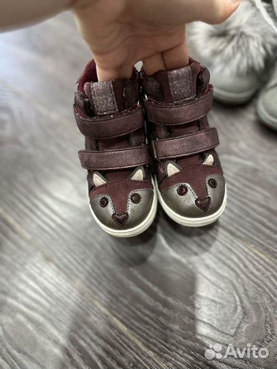 Ботинки демисезоные Котофей для девочки 21 22