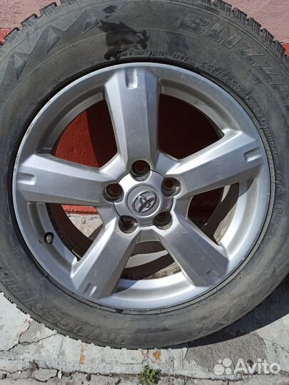 Колеса 225 65 r17 зимние Toyota rav4