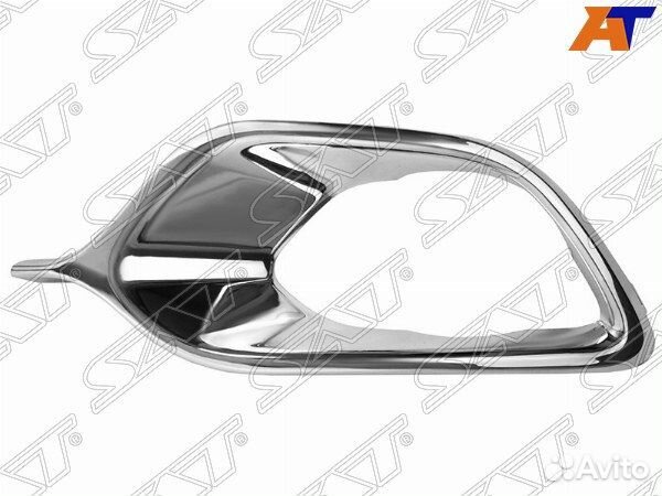 Накладка противотуманной фары левой Logan