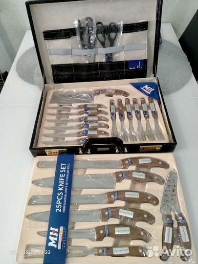 Набор для гриля и барбекю в кейсе (новый 24 пред)