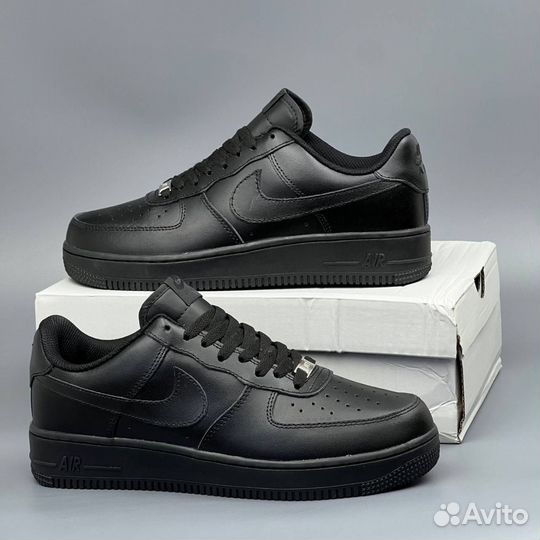 Nike Air Force 1 Черные