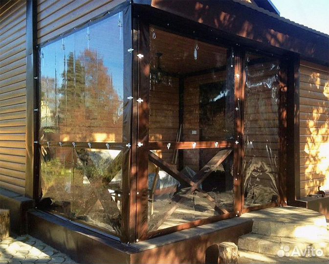 Гибкие окна для веранды