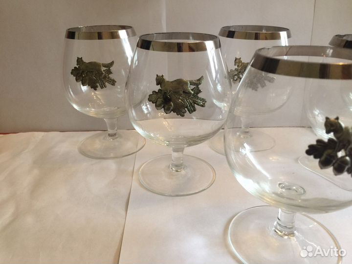 Бокалы старая Чехословакия редкие