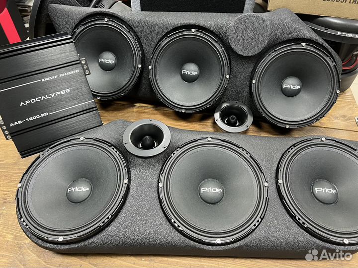 Комплект громкого фронта Pride Solo 300 (3х20