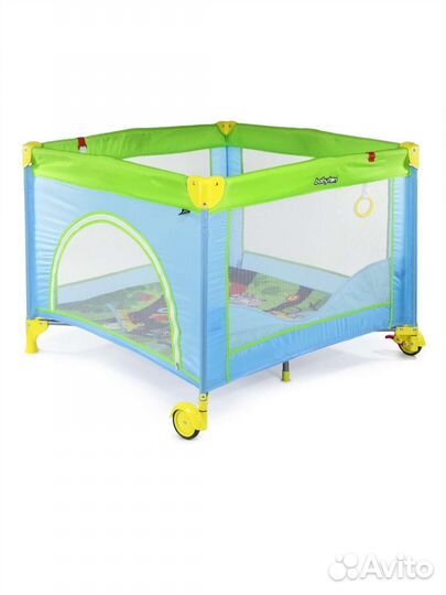 Манеж Babyton Blue-Green