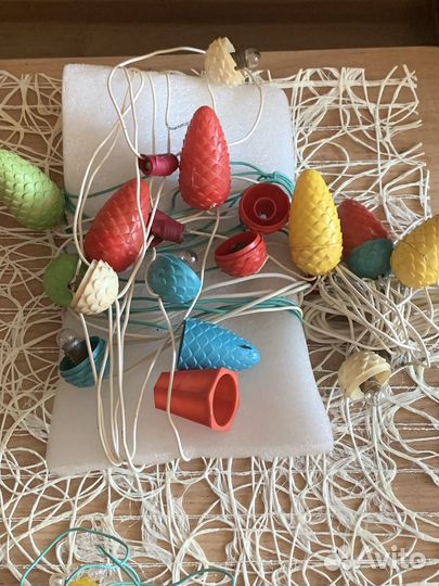 Елочная гирлянда СССР