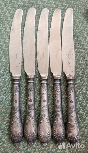 Набор столовых приборов мельхиор СССР ложки вилки