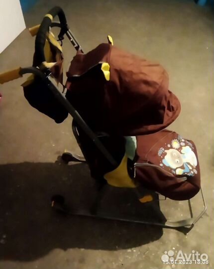 Санки коляска ника