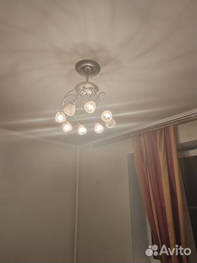 Люстра потолочная бу