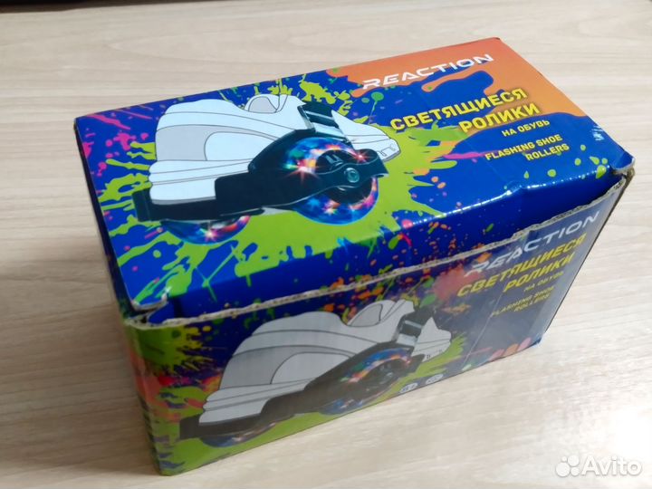 Ролики светящиеся на обувь