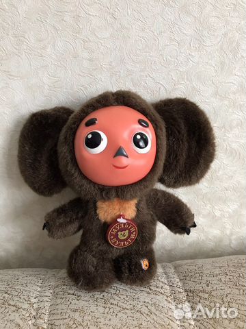 Чебурашка из фильма детская мягкая игрушка