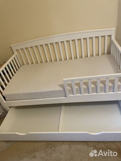 Детская кровать 160 на 80 с матрасом