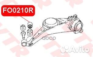 Сайлентблок рычага задней подвески FO0210R VTR