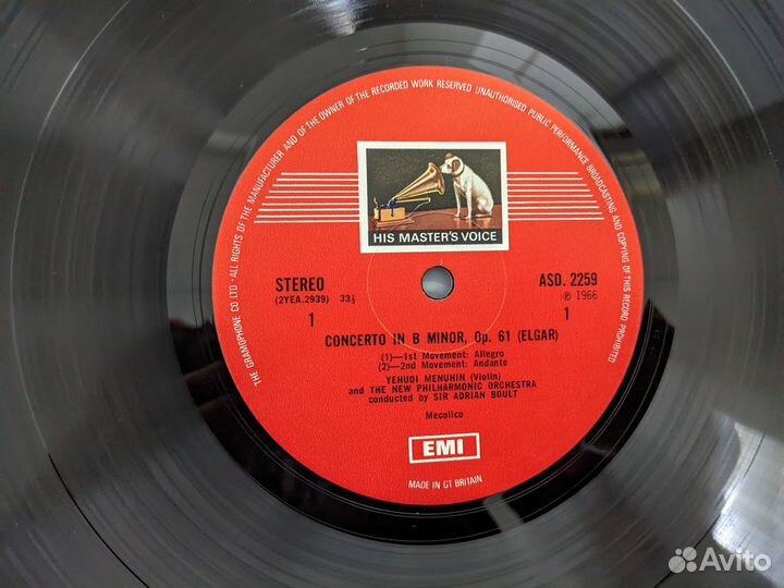 Yehudi Menuchin Sir Adrian Boult 