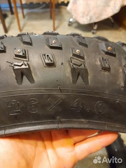 Зимние Покрышки для велосипеда (фетбайка) зимние