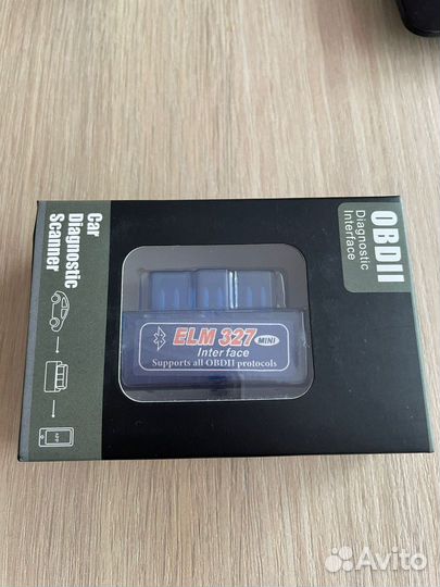 Диагностический сканер OBD2 (obdii) ELM327