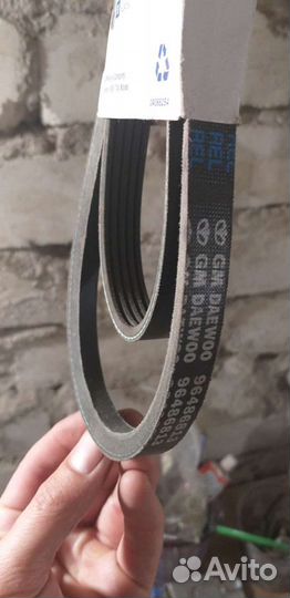 Ремень ген.+конд.(комплект)daewoo nexia новые