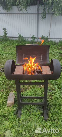 Мангал из газового баллона