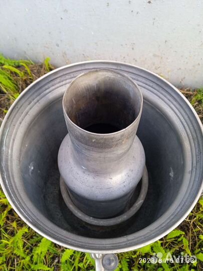 Самовар на дровах СССР, гибрид