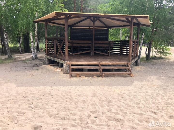 Аренда беседки на пляже
