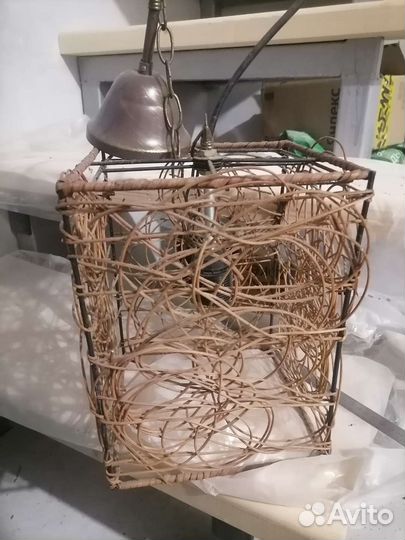 Лампа винтажная советская