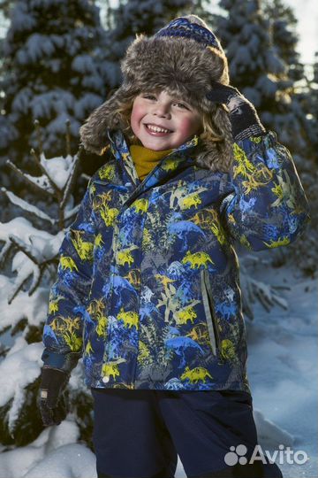 Комплект зимний куртка и брюки AT play р-р122