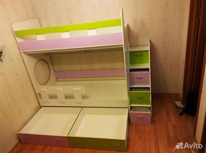 Двухъярусная кровать Юниор 1