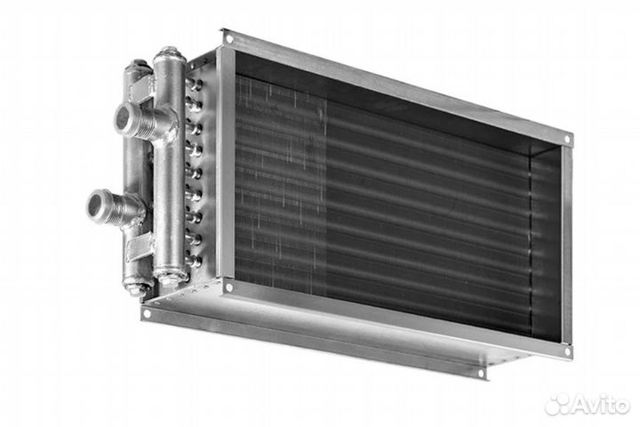 Водяной канальный охладитель Zilon ZWS-W 400*200/3