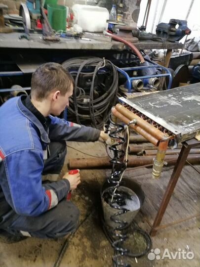 Ремонт калориферов, теплообменников, пайка меди