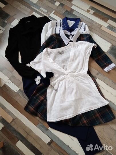 Вещи пакетом на девочку р 152-158