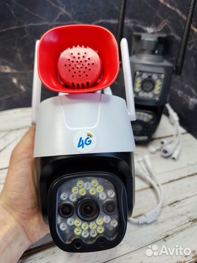 Камера видеонаблюдения сим картой и wifi уличная