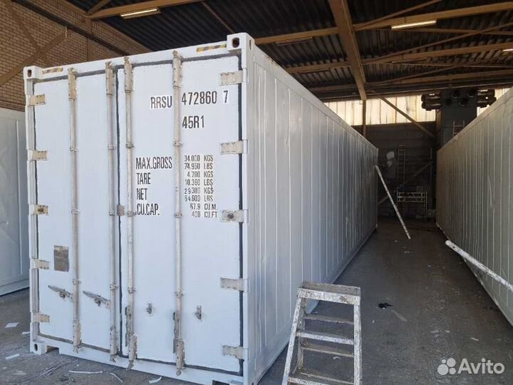 Рефконтейнер 40 футов Carrier 2006 rrsu 472860-7