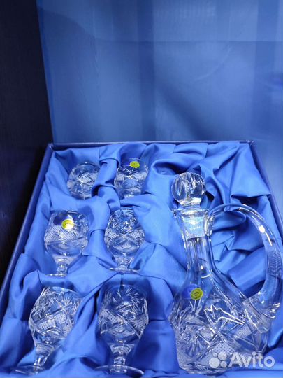 Набор для ликера графин + 6 рюмок