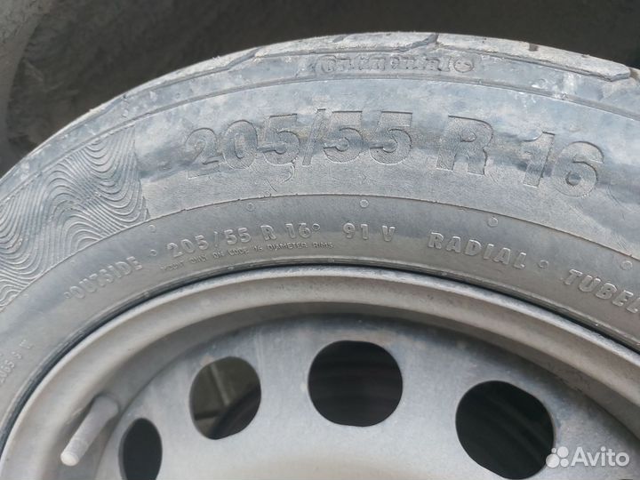 Диски штампованные оригинал и шины летние Skoda