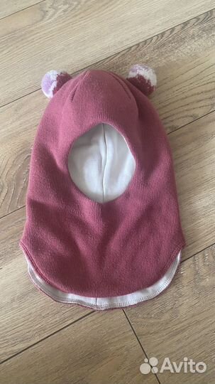 Шапка шлем для девочки