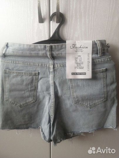 Шорты джинсовые