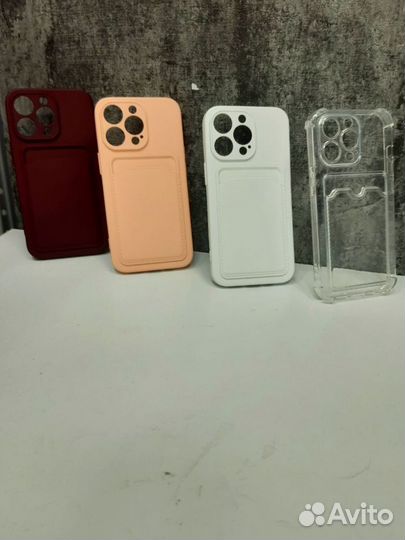 Чехол для iPhone 13 PRO карман карты card case