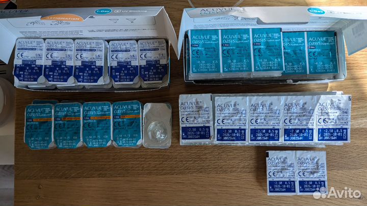 Линзы acuvue oasys 1 day